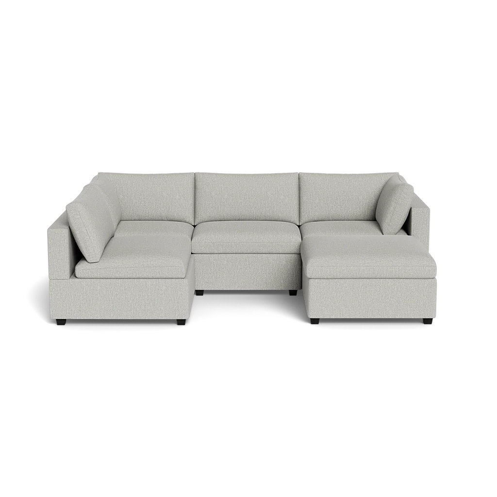 Mi Casa Furniture Box Cushion L-Shape + Ottoman