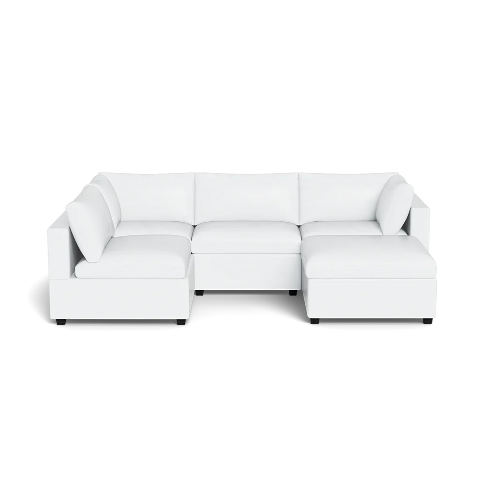 Mi Casa Furniture Box Cushion L-Shape + Ottoman