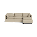 Mi Casa Furniture Pillow Cushion Sofa 122" + Ottoman