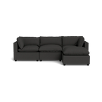 Mi Casa Furniture Pillow Cushion Sofa 122" + Ottoman
