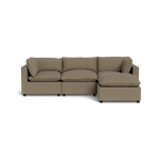 Mi Casa Furniture Pillow Cushion Sofa 122" + Ottoman