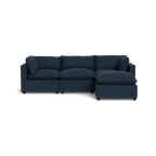 Mi Casa Furniture Pillow Cushion Sofa 122" + Ottoman