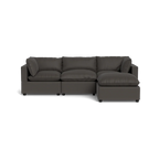 Mi Casa Furniture Pillow Cushion Sofa 122" + Ottoman