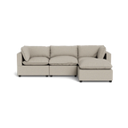 Mi Casa Furniture Pillow Cushion Sofa 122" + Ottoman
