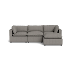 Mi Casa Furniture Pillow Cushion Sofa 122" + Ottoman