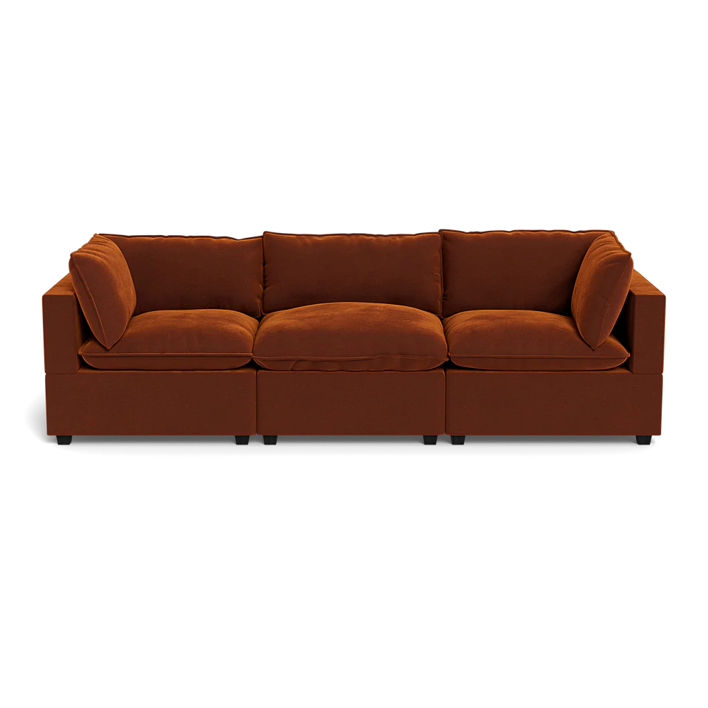 Mi Casa Furniture Pillow Cushion Sofa 122"