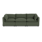 Mi Casa Furniture Pillow Cushion Sofa 122"