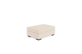 Barton Storage Ottoman - front view in living room