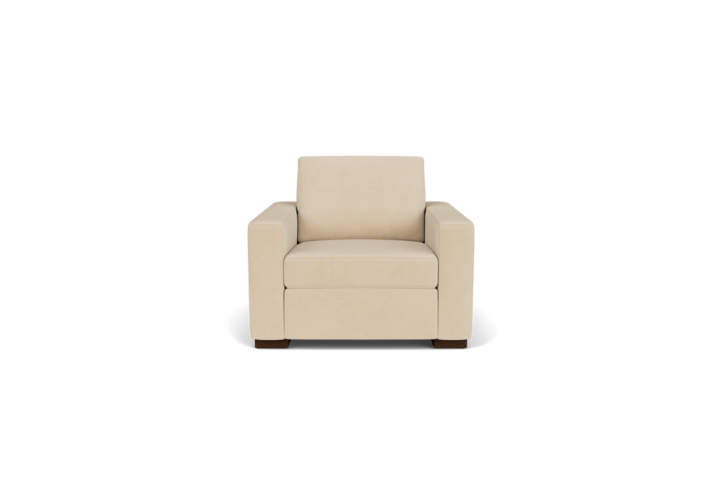 Barton Armchair - front view in living room
