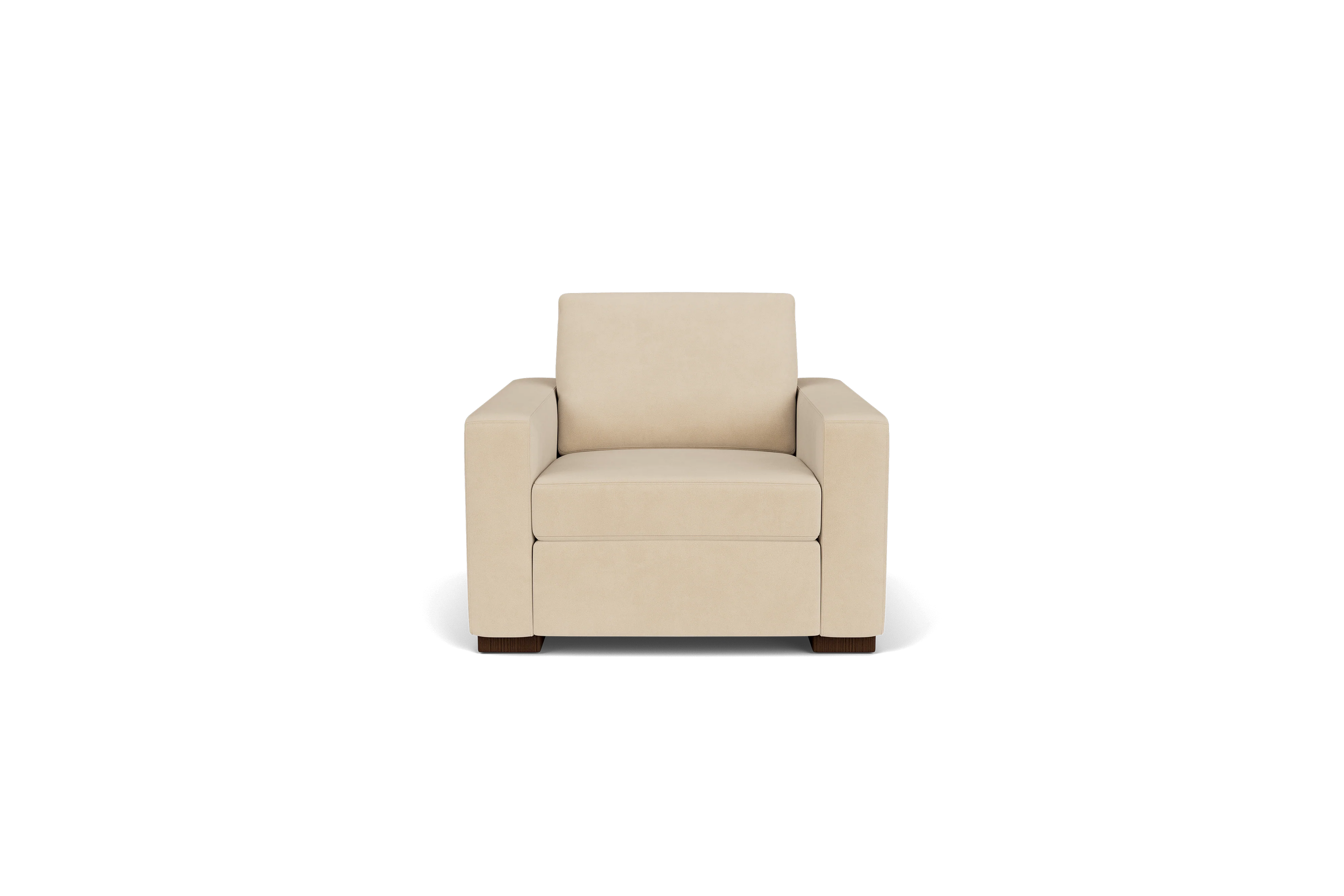 Barton Armchair - front view in living room