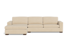 Barton Chaise Sectional - front view in living room