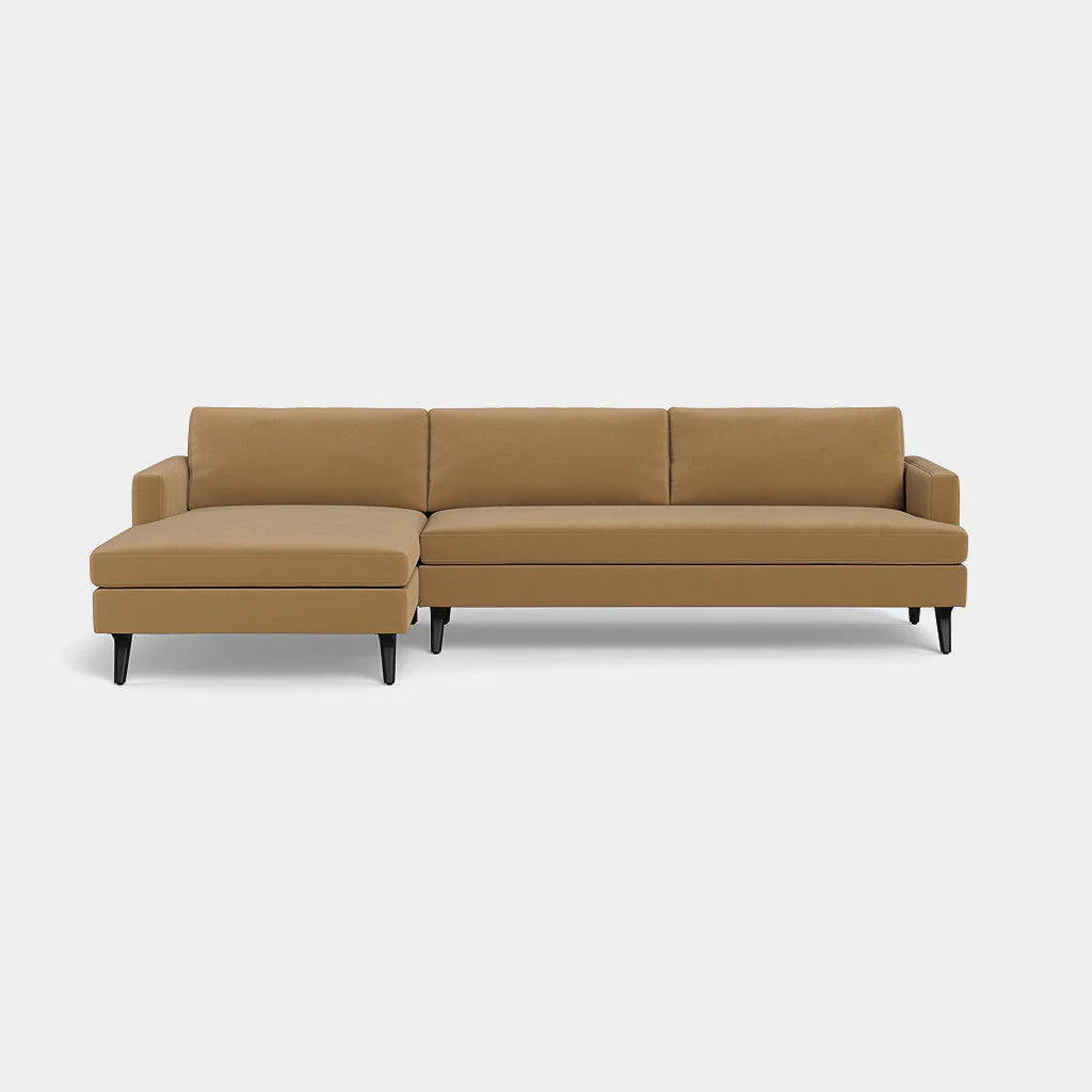Mi Casa Furniture Mid-Century Chaise Sectional
