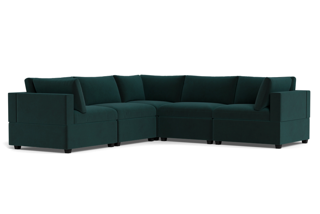 Mi Casa Furniture Box Cushion Corner Sectional