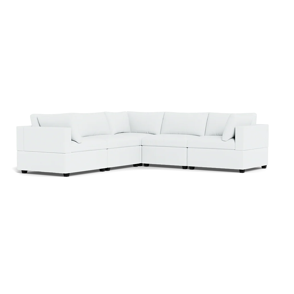 Mi Casa Furniture Box Cushion Corner Sectional