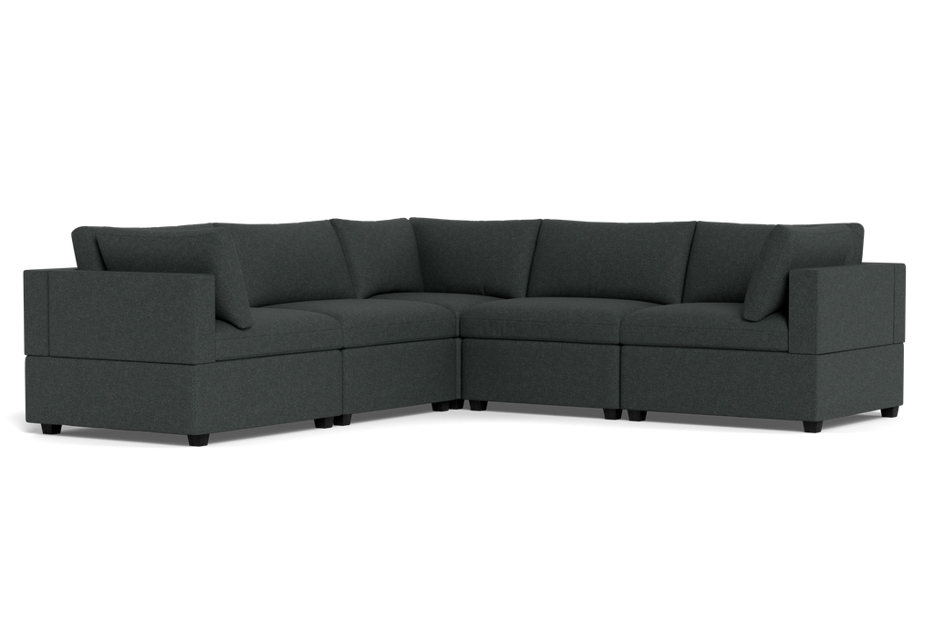 Mi Casa Furniture Box Cushion Corner Sectional