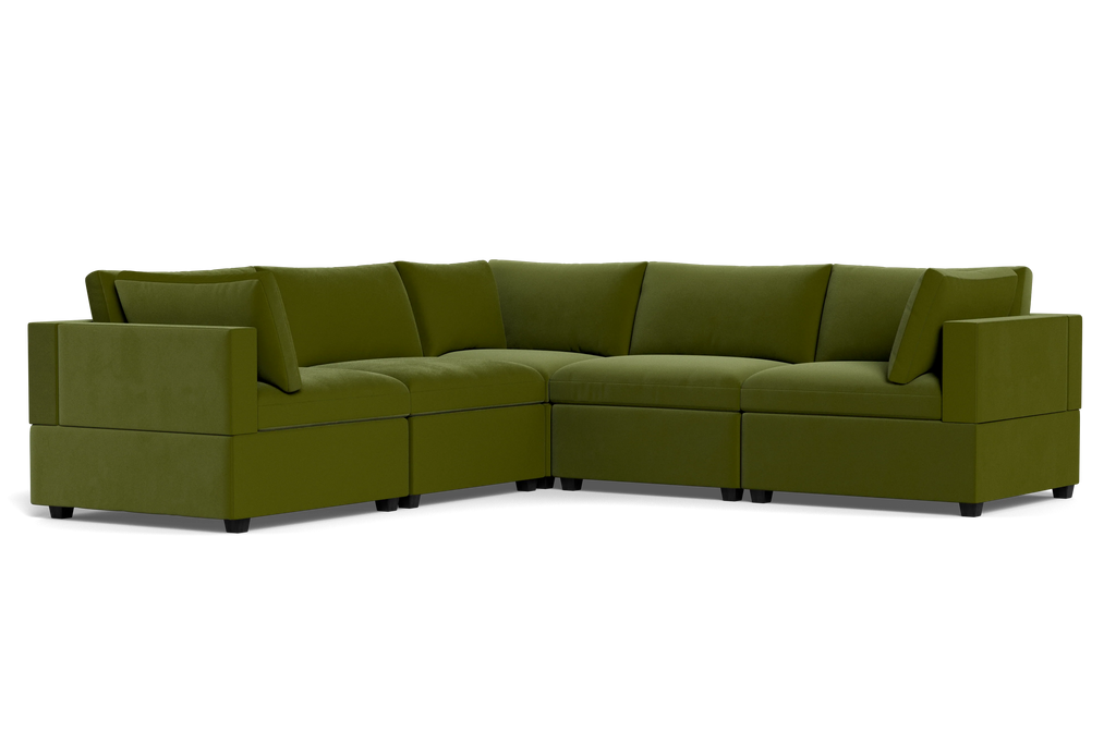 Mi Casa Furniture Box Cushion Corner Sectional