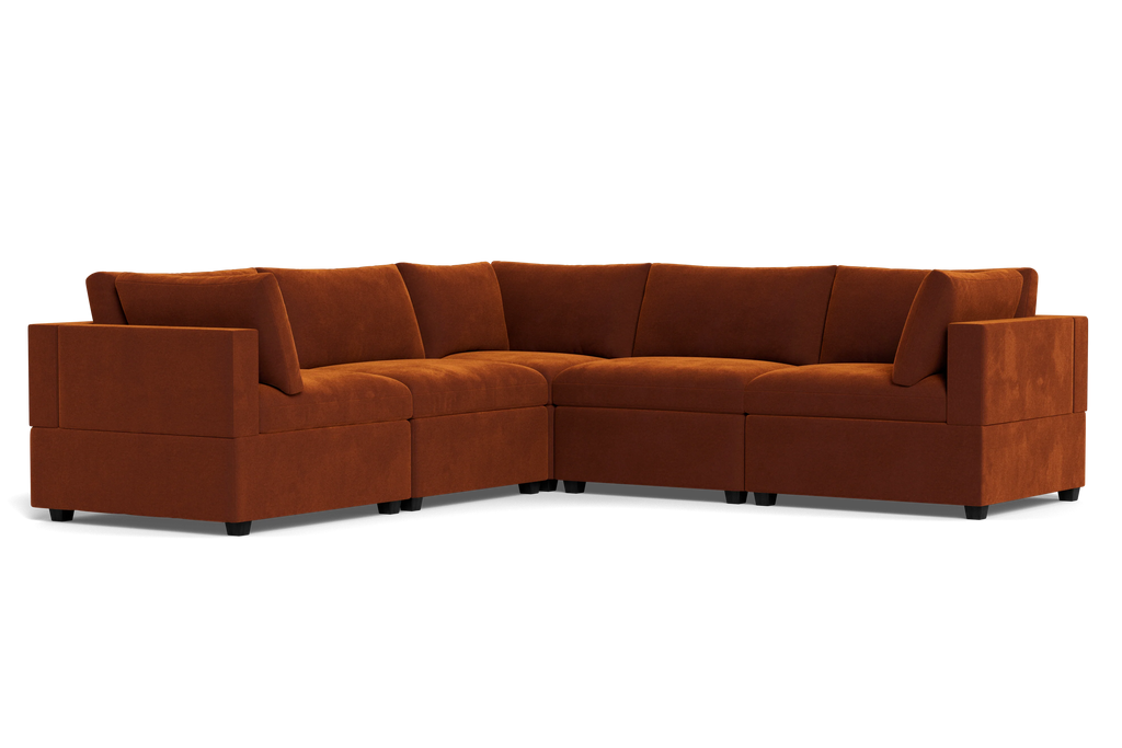 Mi Casa Furniture Box Cushion Corner Sectional
