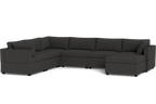 Mi Casa Furniture Box Cushion Grand Corner + Ottoman
