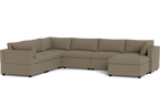 Mi Casa Furniture Box Cushion Grand Corner + Ottoman