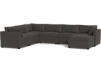 Mi Casa Furniture Box Cushion Grand Corner + Ottoman