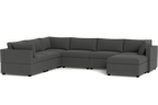 Mi Casa Furniture Box Cushion Grand Corner + Ottoman