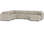 Mi Casa Furniture Box Cushion Grand Corner + Ottoman