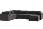 Mi Casa Furniture Box Cushion Grand Corner + Ottoman