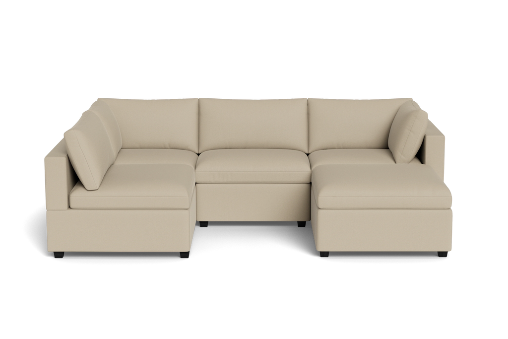 Mi Casa Furniture Box Cushion L-Shape + Ottoman