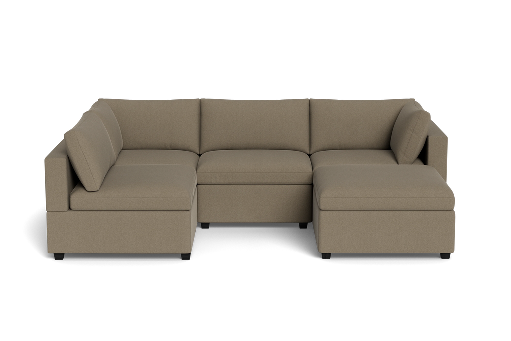 Mi Casa Furniture Box Cushion L-Shape + Ottoman