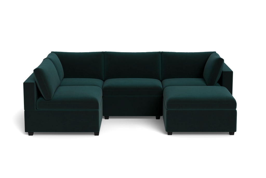 Mi Casa Furniture Box Cushion L-Shape + Ottoman
