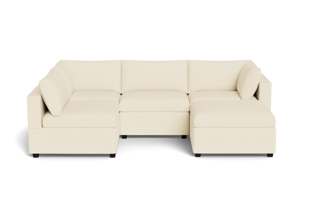 Mi Casa Furniture Box Cushion L-Shape + Ottoman