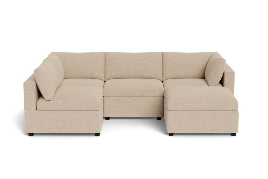 Mi Casa Furniture Box Cushion L-Shape + Ottoman