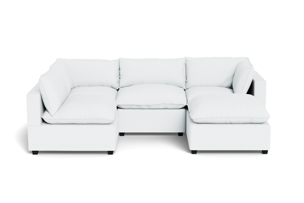 Mi Casa Furniture Box Cushion L-Shape + Ottoman