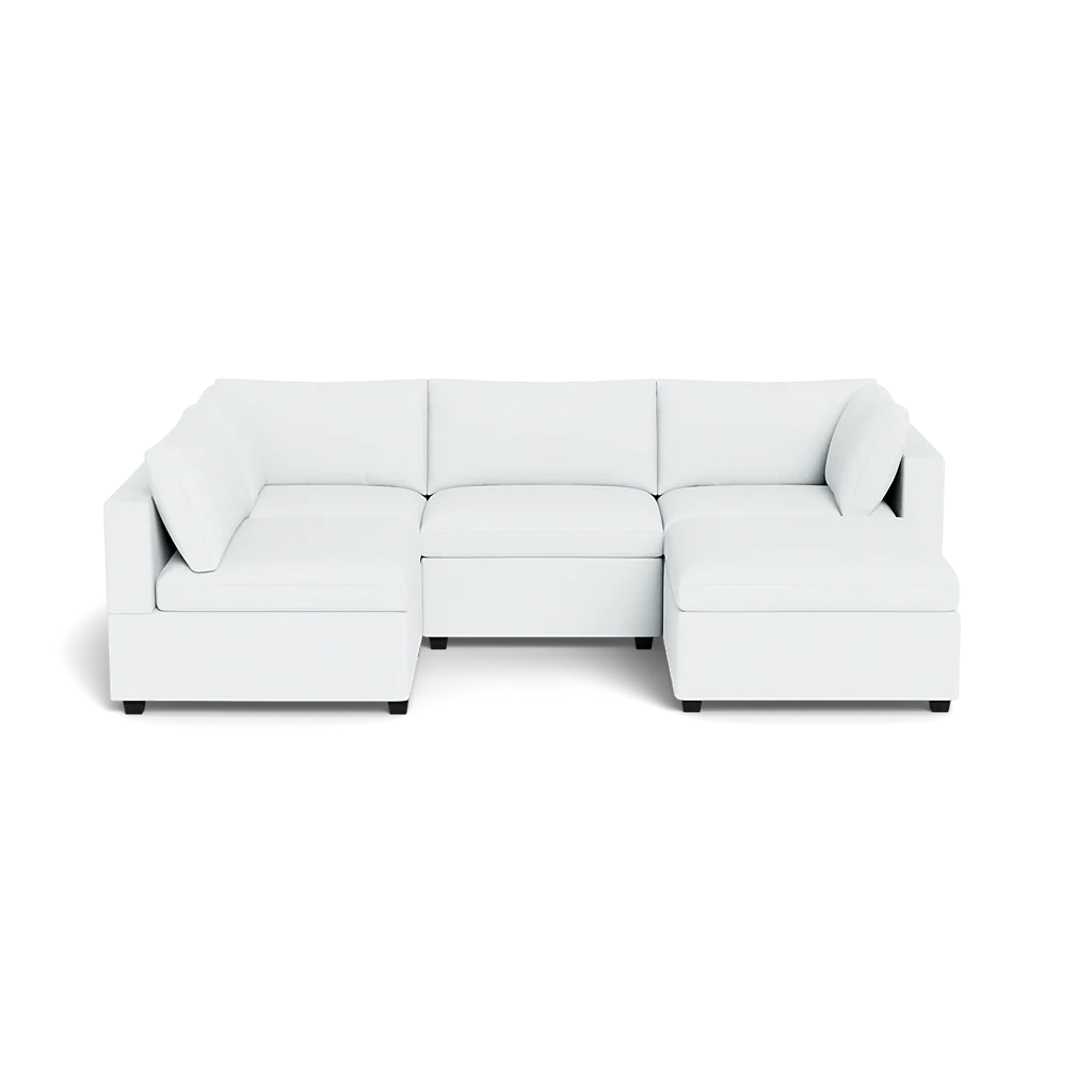 Mi Casa Furniture Box Cushion L-Shape + Ottoman