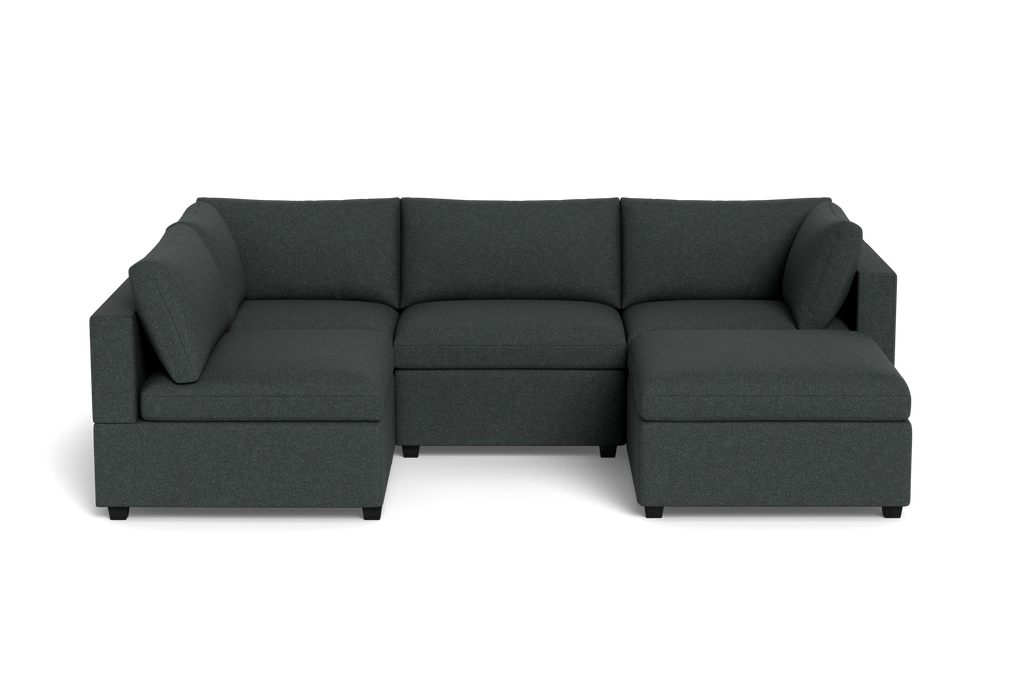Mi Casa Furniture Box Cushion L-Shape + Ottoman