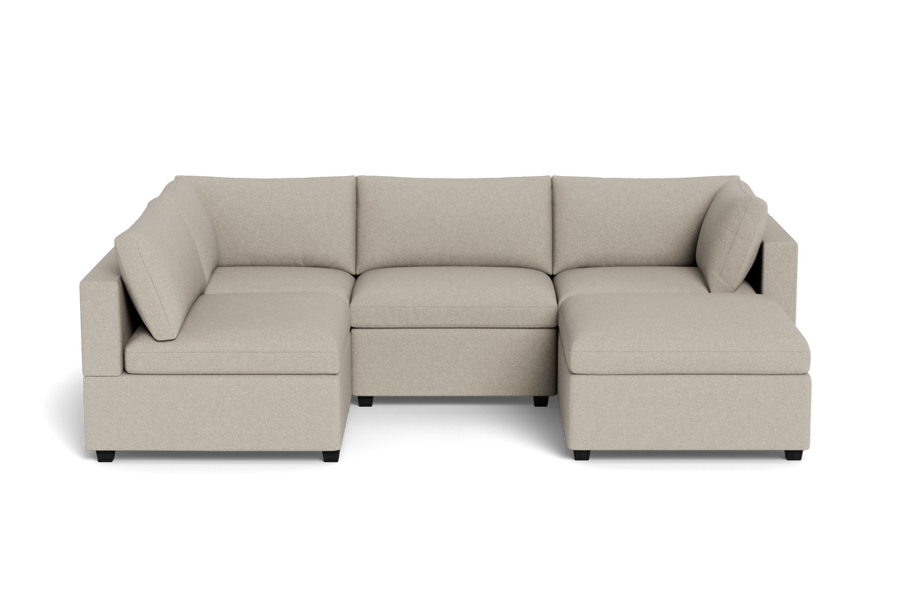 Mi Casa Furniture Box Cushion L-Shape + Ottoman