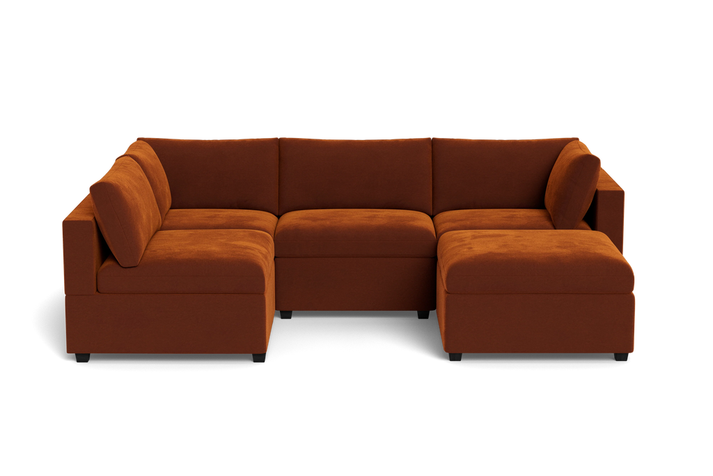 Mi Casa Furniture Box Cushion L-Shape + Ottoman