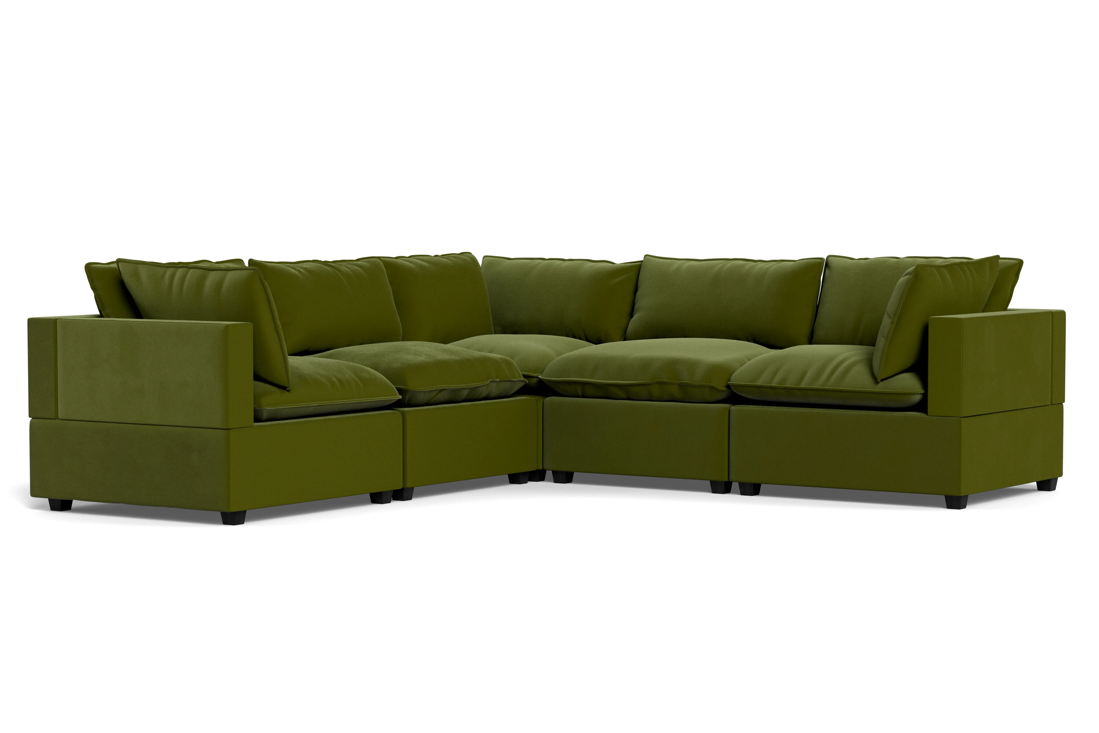 Mi Casa Furniture Pillow Cushion Corner Sectional