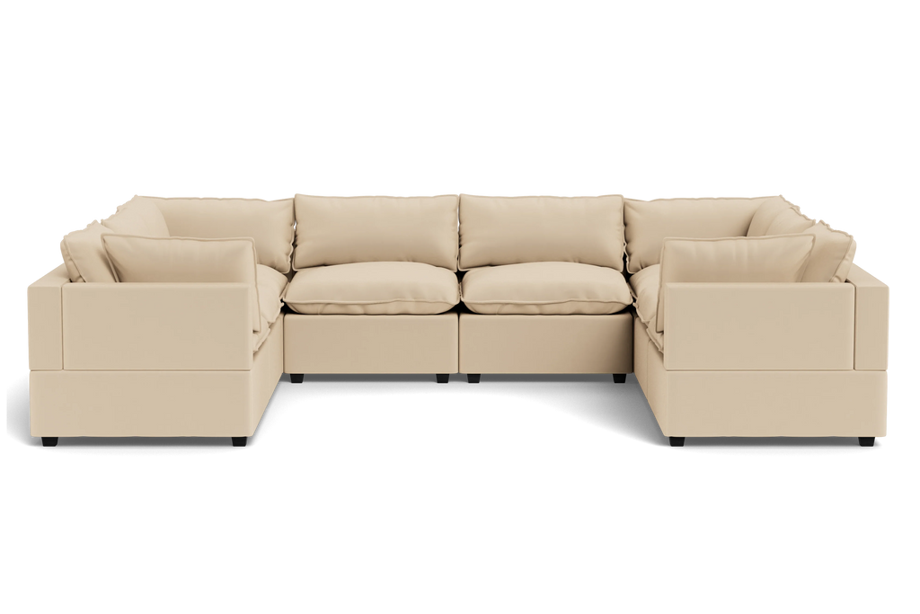 Kova Pillow Cushion Grand U-Shape - front view in living room