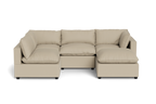 Mi Casa Furniture Pillow Cushion L-Shape + Ottoman