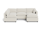 Mi Casa Furniture Pillow Cushion L-Shape + Ottoman