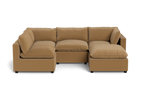 Mi Casa Furniture Pillow Cushion L-Shape + Ottoman