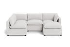 Mi Casa Furniture Pillow Cushion L-Shape + Ottoman