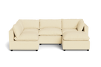 Mi Casa Furniture Pillow Cushion L-Shape + Ottoman