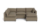 Mi Casa Furniture Pillow Cushion L-Shape + Ottoman