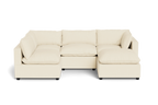 Mi Casa Furniture Pillow Cushion L-Shape + Ottoman