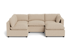 Mi Casa Furniture Pillow Cushion L-Shape + Ottoman