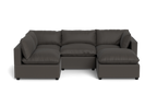Mi Casa Furniture Pillow Cushion L-Shape + Ottoman