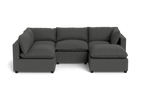 Mi Casa Furniture Pillow Cushion L-Shape + Ottoman