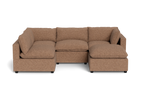 Mi Casa Furniture Pillow Cushion L-Shape + Ottoman